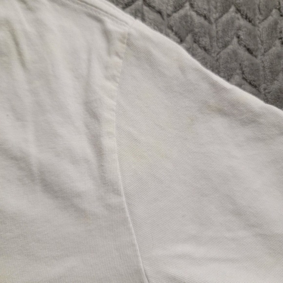 Nike Tee Kids Size XL AR5249-100 "Just Do It" Black White W/ Red Swoosh Womens - Picture 7 of 10